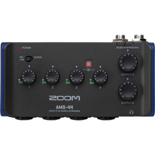 Zoom AMS-44 | 4-in/4-out Usb-c Audio Interface - 4